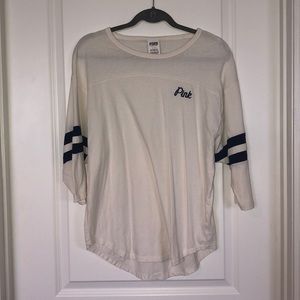 PINK quarter sleeve T-shirt